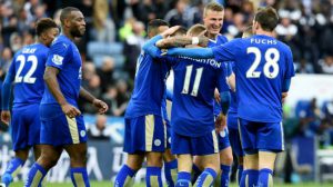LEICESTER, ENGLAND - APRIL 24: during the Barclays Premier League match between Leicester City and Swansea City at the King Power Stadium on April 24, 2016 in Leicester, United Kingdom. (Photo by Ross Kinnaird/Getty Images)