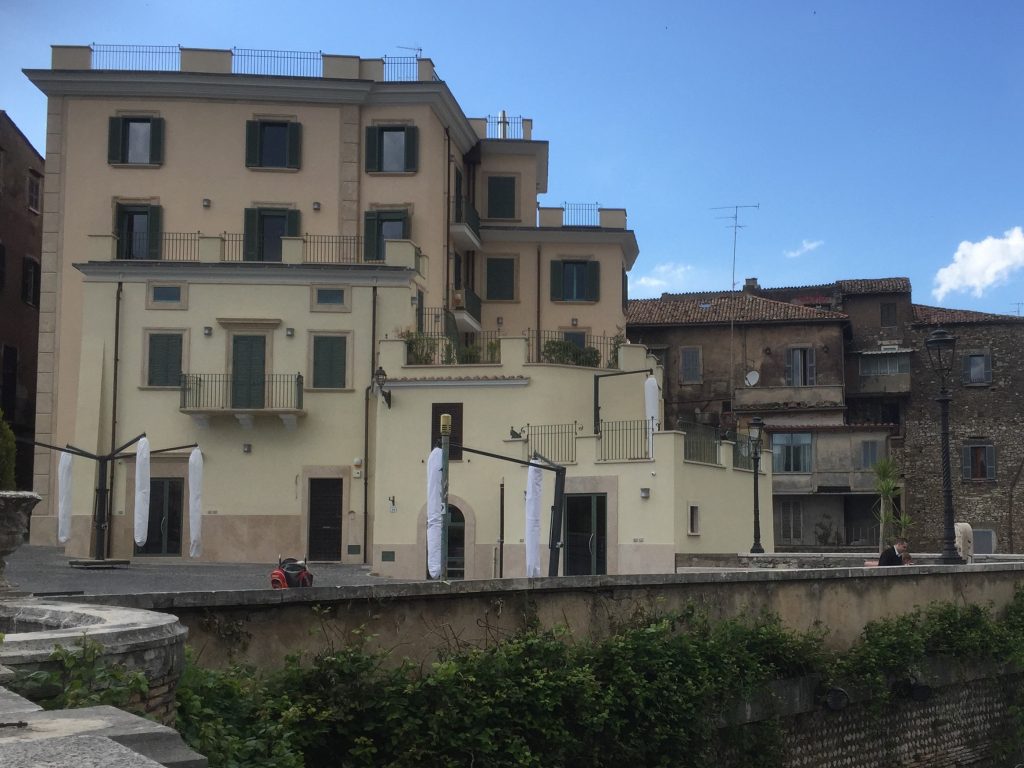 Palazzo Morelli di Tivoli location del Greg Ristorante