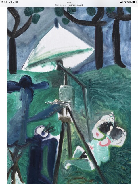 Picasso e la modella