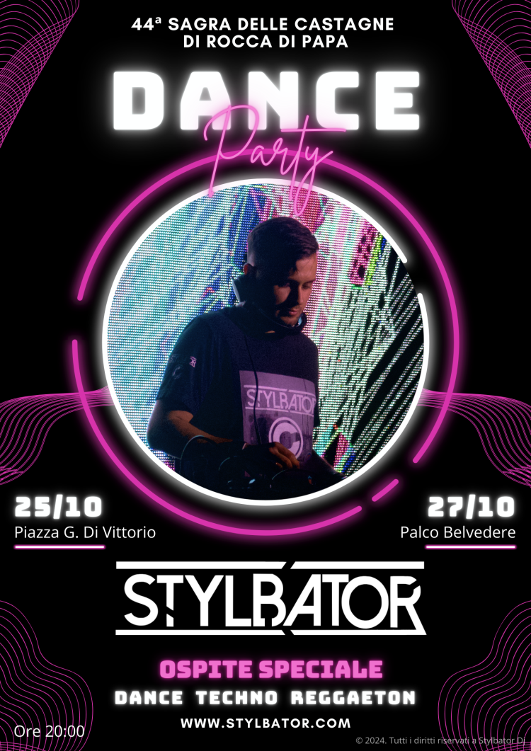 Locandina Stylbator sagra delle Castagne 2024